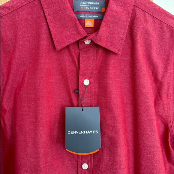 DENVER HAYES, NEW Long Sleeve Shirt - Medium - Picture 3 of 7